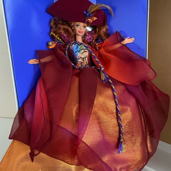 1995 Autumn Glory Enchanted Seasons Barbie - Picture 2 of 5